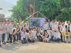 KKL-PPM Universitas Malahayati Resmikan Program Kerja Utama Peta Administrasi RW 03 Ganjar Asri Kota Metro