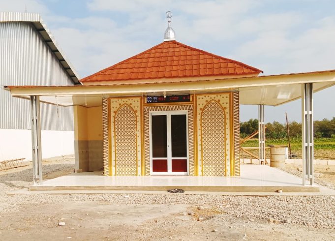 Rampung 100%, Musholla Rest Area Kesongo Hasil Over Prestasi TMMD 129 Bojonegoro Siap Digunakan