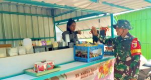 Rest Area Kesongo Makin Aesthetic, TMMD 129 Bojonegoro Sulap Lapak UMKM Pakai Booth Container Modern