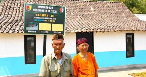 Ucapan Terima Kasih Mbah Kardo! Rumah Reyotnya Kini Jadi Hunian Nyaman Lewat TMMD 129 Bojonegoro