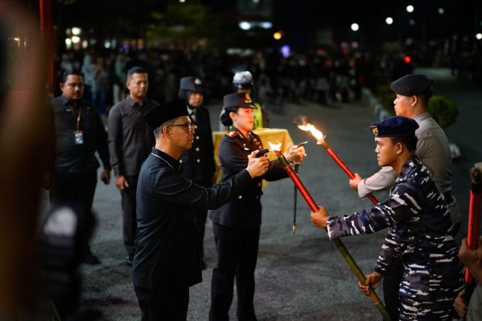 Cahaya Obor di Coastal Area, Ing. H. Iskandarsyah : Semangat Damai Kemerdekaan
