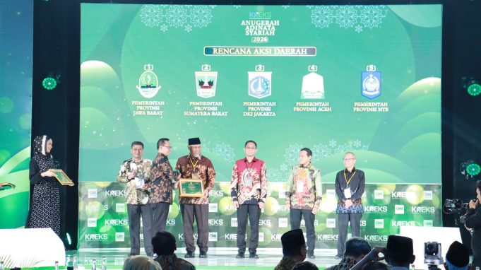 Konsisten Kembangkan Ekonomi Syariah, Sumbar Kembali Torehkan Prestasi Nasional Adinata Syariah 2026