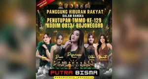 Pesta Rakyat di Kesongo! Penutupan Meriah TMMD 129 Bojonegoro Digelar Bersama Difarina Indra – Orkes Putra Bisma