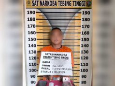 Satresnarkoba Polres Tebingtinggi Amankan Pria Bawa Sabu