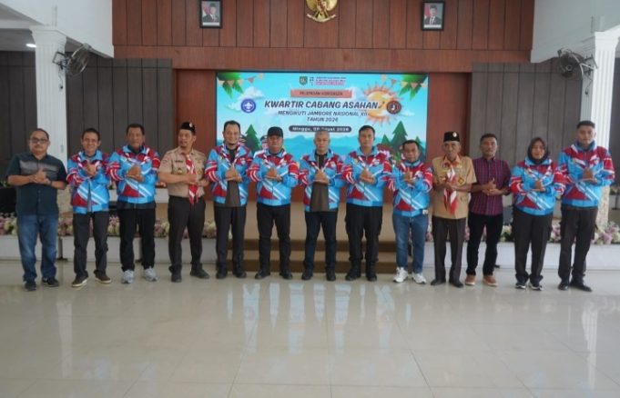 Wakil Bupati Asahan Resmi Lepas Kontingen Pramuka Menuju Jambore Nasional XII Tahun 2026