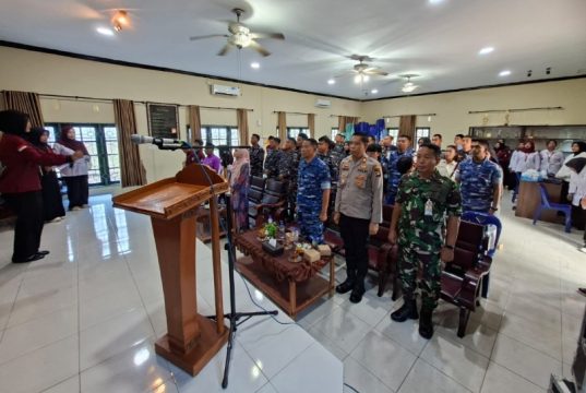 Kapolsek Tanjungpinang Timur Hadiri Donor Darah HIMATIKA UMRAH, Dorong Kepedulian Kemanusiaan