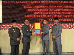 Rapat Paripurna DPRD Lampung Barat Bahas Nota Pengantar Rancangan Perda Perubahan APBD TA 2026
