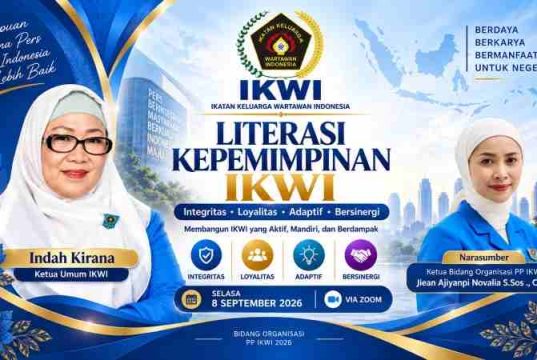 Dari Literasi ke Aksi, IKWI Dorong Pemimpin yang Mampu Menggerakkan Organisasi