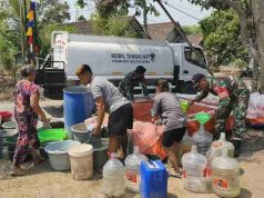 Hari ini, 133 Ribu Liter Air Bersih Di Salurkan Kodim Bojonegoro ke 6 Kecamatan Terparah Kekeringan