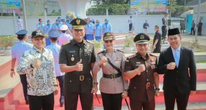 Kapolres Sergai Hadiri Upacara Palagan Medan Area HUT ke-81 TNI