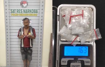Pria Paruh Baya Terduga Pengedar Di Pantai Cermin Dibekuk Tim Undercover Polres Sergai