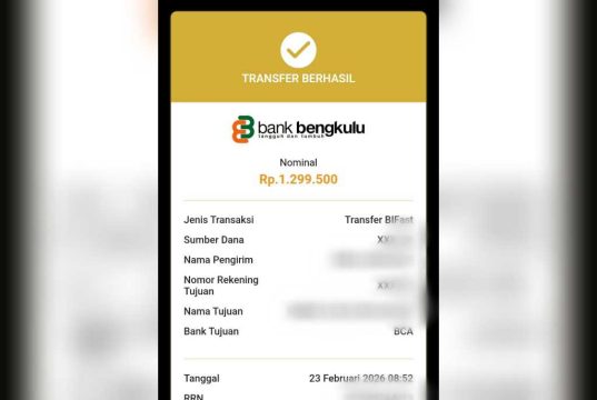 Dugaan Modus Lelang Motor Sitaan, Oknum Kejati Bengkulu Raup Untung Capai Rp. 45 Juta