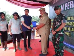Bupati Asahan Lakukan Tanam Perdana PSR Kemitraan dan Intercropping Padi Gogo di Koperasi Kesepakatan