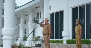 Wakil Bupati Asahan Pimpin Apel Gabungan Bulan September, Tekankan Kerjasama Tim dan Kebersihan Lingkungan