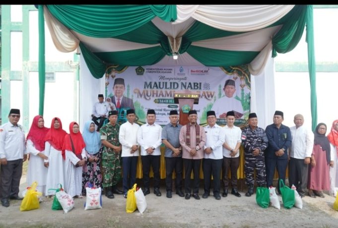 Wakil Bupati Asahan Hadiri Peringatan Maulid Nabi Muhammad SAW 1448 H, Tekankan Keteladanan Akhlak dan Kepedulian Sosial
