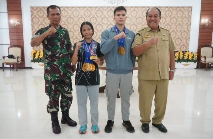 Bupati Asahan Apresiasi Atlet Renang Sabet 22 Medali di Piala Kemerdekaan 2026