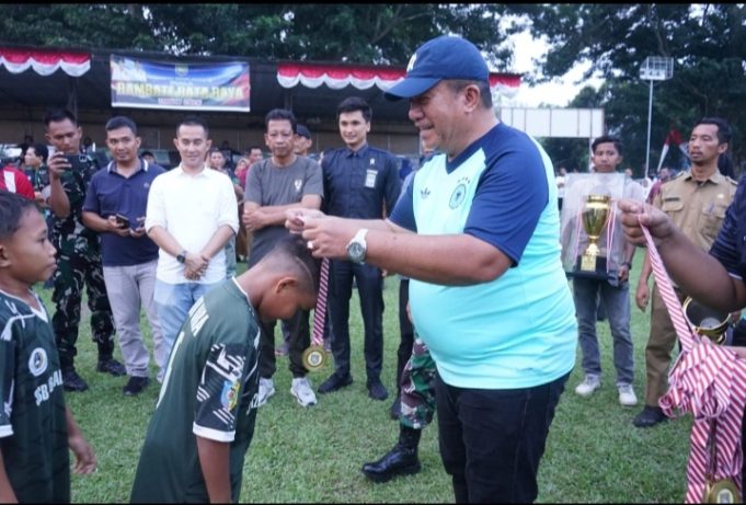 Bupati Asahan Tutup Turnamen Sepak Bola U-10 Rambate Rata Raya Cup 2026, SSB Kala Cakti 126 Juara