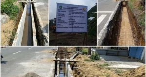 Proyek Siring Diduga Dikerjakan Asal Jadi, Air Mengendap Tak Mengalir