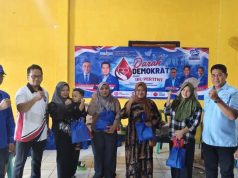 Usung Tema Darah Demokrat Untuk Ibu Pertiwi, Partai Demokrat Lamtim Gelar Donor Darah