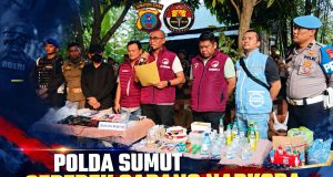 Penggrebekan Sarang Narkoba di Percut Sei Tuan, 27 Orang Positif – 2 Diduga Pengedar