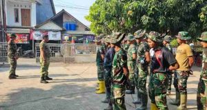 Sebelum Mulai Kegiatan, Apel Pagi dan Doa Bersama Wajib Dilakukan Seluruh Anggota Satgas TMMD Reguler ke-130