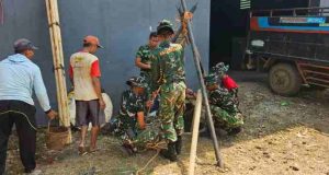 Satgas TMMD Reguler ke-130 Kodim 0736/Batang Terus Kembangkan Program Manunggal Air Bersih di Desa Sembung