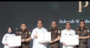 Bupati Asahan Hadiri Penandatanganan Nota Kesepahaman Program Jaksa Sahabat Pendidik di Medan