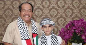 Bupati Asahan Sambut Safari Anak Gaza, Serahkan Bantuan Uang Tunai