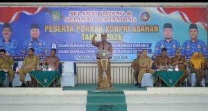 Wakil Bupati Asahan Buka PORKAB KORPRI 2026, Dorong Lahirnya Atlet Berprestasi